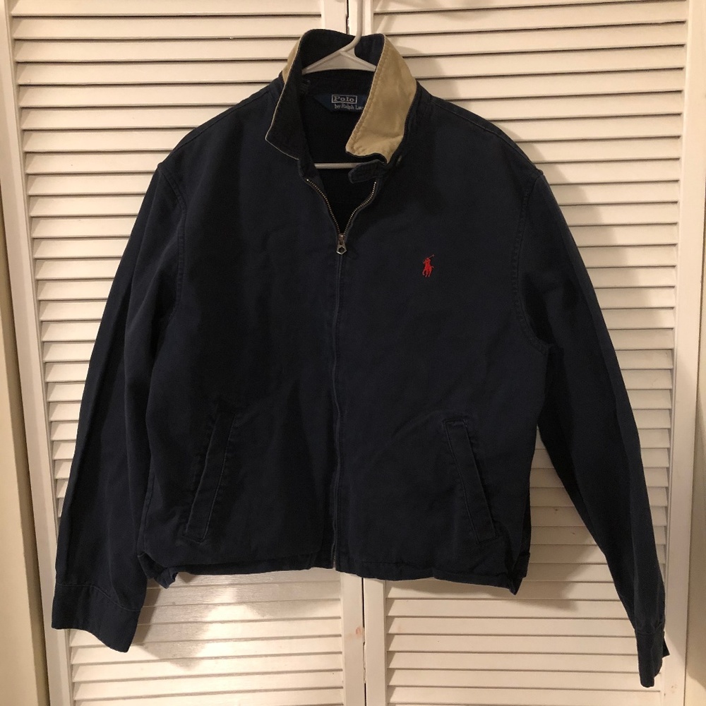 Polo by Ralph Lauren Full Zip Navy Jacket